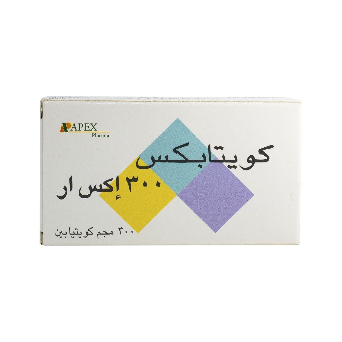 Quitapex XR 300 mg - 30 Tablets