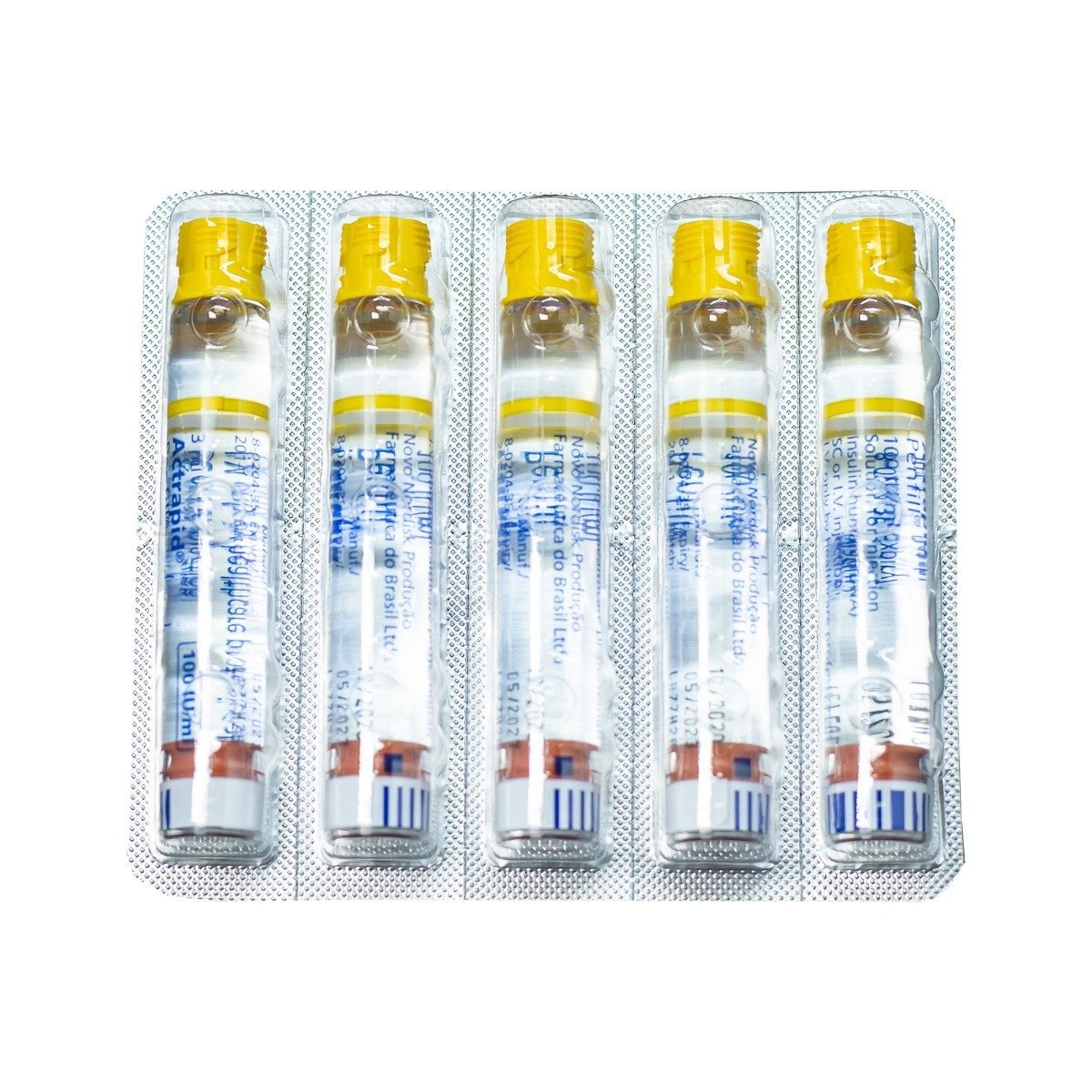 Actrapid Penfill 3 ml 100 IU-ml - 5 C...