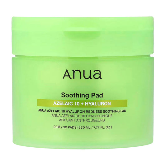 Anua Azelaic 10 Hyaluron Redness Soothing Pad - 90 Pads