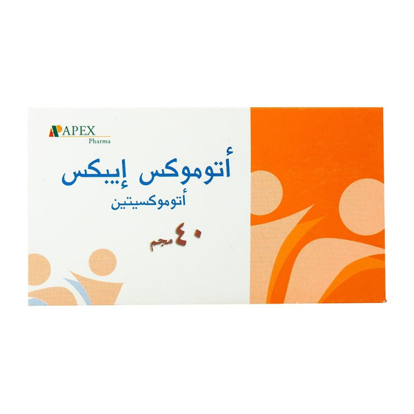 Atomoxapex 40 mg - 30 Capsules