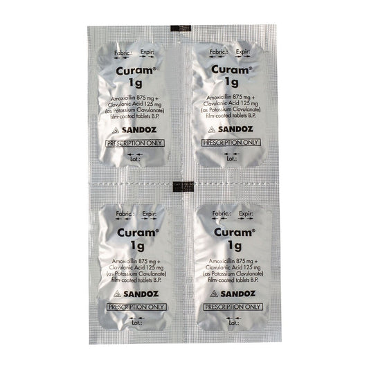 Curam 1 gm - 12 Tablets