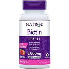 Natrol, Biotin, Strawberry