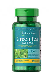 Puritan’s Pride Green Tea Standardized Extract 315 mg – 100 Capsules