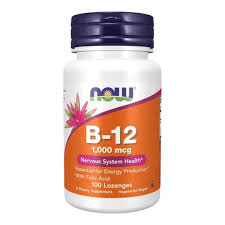 NOW Foods Vitamin B-12 1,000 mcg – 100 Tablets