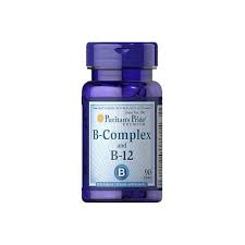 Puritan’s Pride Vitamin B-Complex &amp; Vitamin B-12 – 90 Tablets