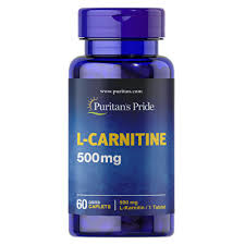 L-Carnitine, 500 mg, 60 Tablets