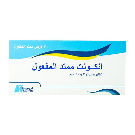 Incont LA 4 mg - 30 Tablets