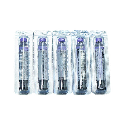 Lantus 100 I.U-1 ml 3 ml - 5 cartridges