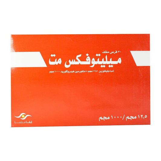 Mellitofix Met 12.5 mg-1000 mg - 30 T...