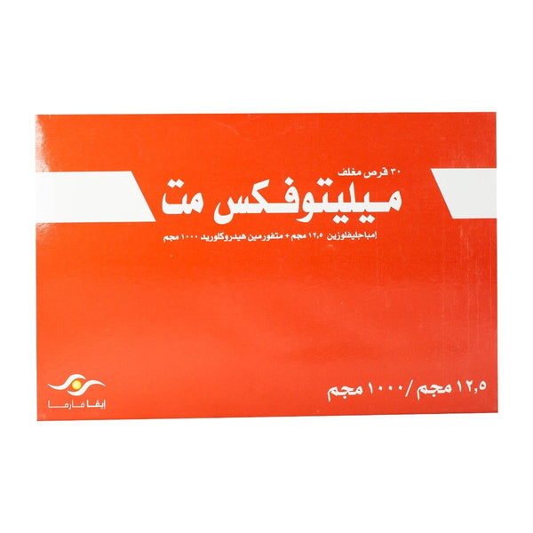Mellitofix Met 12.5 mg-1000 mg - 30 T...