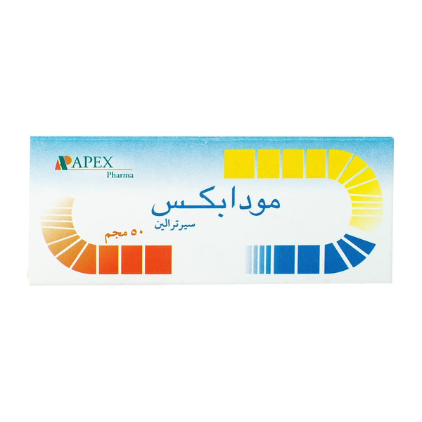 Moodapex 50 mg - 30 Tablets