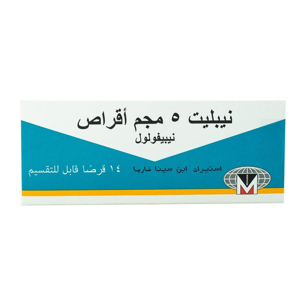 Nebilet 5 mg - 14 Tablets