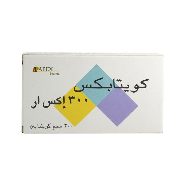 Quitapex XR 300 mg - 30 Tablets