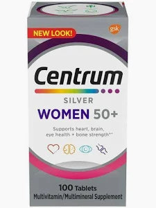 Centrum Silver Women 50+ – 100 Tablets