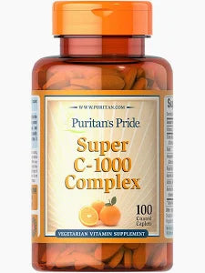 Puritan’s Pride Vitamin C Complex 1000 mg – 100 Tablets